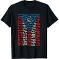thumbnail image 2 of 100% Cotton Unisex Puerto Rican Flag Puerto Rico Towns and Cities Retro Vintage T-Shirt, 2 of 5