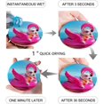 thumbnail image 2 of XDDJA Flamingo Set of 6 Round Coaster for Drinks, Absorbent Ceramic Stone Coasters Cup Mat with Cork Base for Home Kitchen Room Coffee Table Bar Decor, 2 of 5