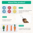 thumbnail image 7 of 16 PCS Rabbit Chew Toys and Bunny Toys, Large Natural Loofah for Teeth Grinding, 7 of 7