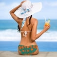 thumbnail image 5 of Thanksgiving Font Detachable Sponge Adjustable Strap Bikini Set Two-Pack Swim Suits for WomenToolStrip with applicable scenes, 5 of 6