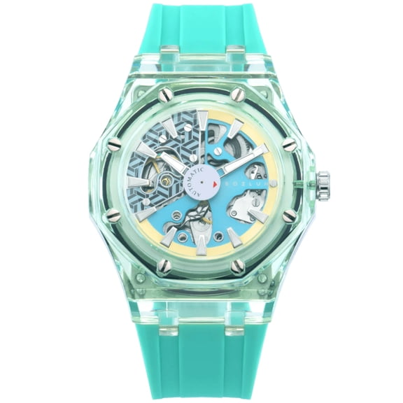 BOZLUN Watches for Men Skeleton Automatic Mechanical Watch Luxury Dress Stainless Steel Waterproof Luminous Wrist Watches