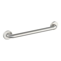 WingIts WGB5SS18 STANDARD Grab Bar, Concealed Mount, Satin Stainless Steel, 18-Inch Length by 1.25-Inch Diameter CA1