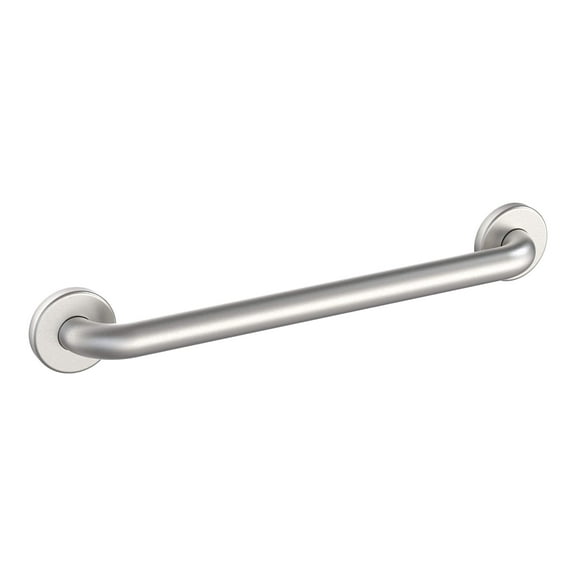 WingIts WGB5SS18 STANDARD Grab Bar, Concealed Mount, Satin Stainless Steel, 18-Inch Length by 1.25-Inch Diameter CA1