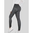 thumbnail image 3 of Leggings de Mujer Estilo Mezclilla Unitalla Comodidad y Estilo en Leggins, 3 of 5