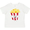 thumbnail image 3 of Inktastic Cute Kawaii Popcorn Boys or Girls Toddler T-Shirt, 3 of 5