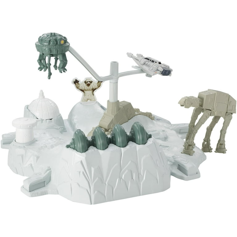 Hot Wheels Star Wars Hoth Echo Base Battle Play Set