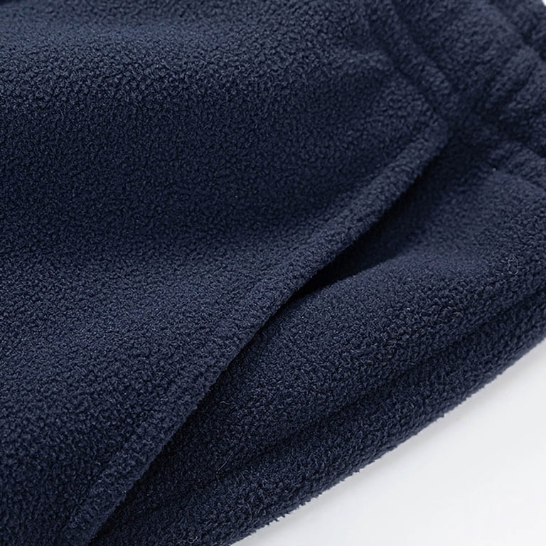 RYDCOT Polar Fleece Pants for Men Summer Outdoor Casual Solid