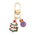 thumbnail image 2 of Tainini 2.3in Alloy Pendants Christmas TreeSnowflake Key Chain ,for Christmas Supplies, 2 of 4