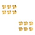 thumbnail image 2 of Monstrate 6 uds. De servilleteros de Metal, soporte para boda, superficie brillante, hebilla para toalla Oro 2Conjunto, 2 of 6