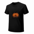 thumbnail image 3 of Cute Pumpkin T-shirt Halloween T-shirt Cartoon T-shirt Retro Halloween Kid's shirt, 3 of 5