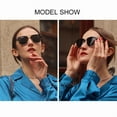 thumbnail image 4 of KINGSEVEN Wooden Frame Sunglasses For Women UV Protection, 4 of 8
