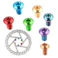 thumbnail image 3 of 12 Pcs Mountain Bike Screws Disc Brake M5*10mm Bolts MTB Bicycle Brake Rotor, 3 of 11
