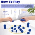 thumbnail image 2 of Juego de ajedrez magnético Loymoup con 28 piedras de viaje y bolsa de almacenamiento, 2 of 7