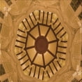 thumbnail image 1 of Ahgly Company Tapis d'Intérieur Lavable en Machine Carré Transitionnel Acajou Brun, 5 Pieds Carré, 1 of 7