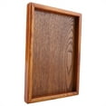 thumbnail image 4 of Falleo Clearance Rectangle Wooden Tea Tray Serving Table Plate Snacks Food Storage Dish for Hotel Home(22*15cm), 4 of 5