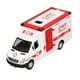 thumbnail image 1 of Vehículo de ambulancia de juguete, coche de juguete de ambulancia, camión de juguete de ambulancia de aleación, vehículo de emergencia de juguete de durabilidad extendida, 1 of 14