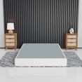 thumbnail image 2 of 4.5-Inch Sturdy Box Spring for Mattress Support-Durable and Easy to Assemble Natural Wood Foundation for Twin, White, 2 of 5
