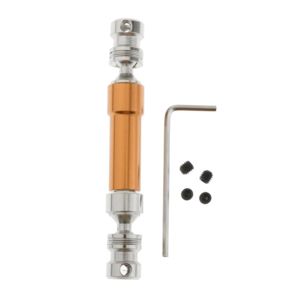 Eje de Transmisión Trasero con Tornillos de Instalación Llave Hexagonal Suministro de Repuesto para Coche Teledirigido 1:12 Amarillo Yotijar Eje impulsor del automóvil RC