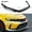 Carbon Fiber Color, variant on Front Lip Compatible with 2023-2026 Honda Civic Type-R FL5, JDM Style Air Dam Lower Chin Bumper Spoiler Splitter Protection Body Kit Fit for 2023 2024 2025 2026 (Glossy Black)