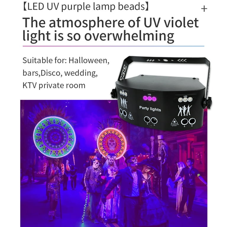 18LED UV Black Light Stage with DMX 512 Ultra Violet Neon