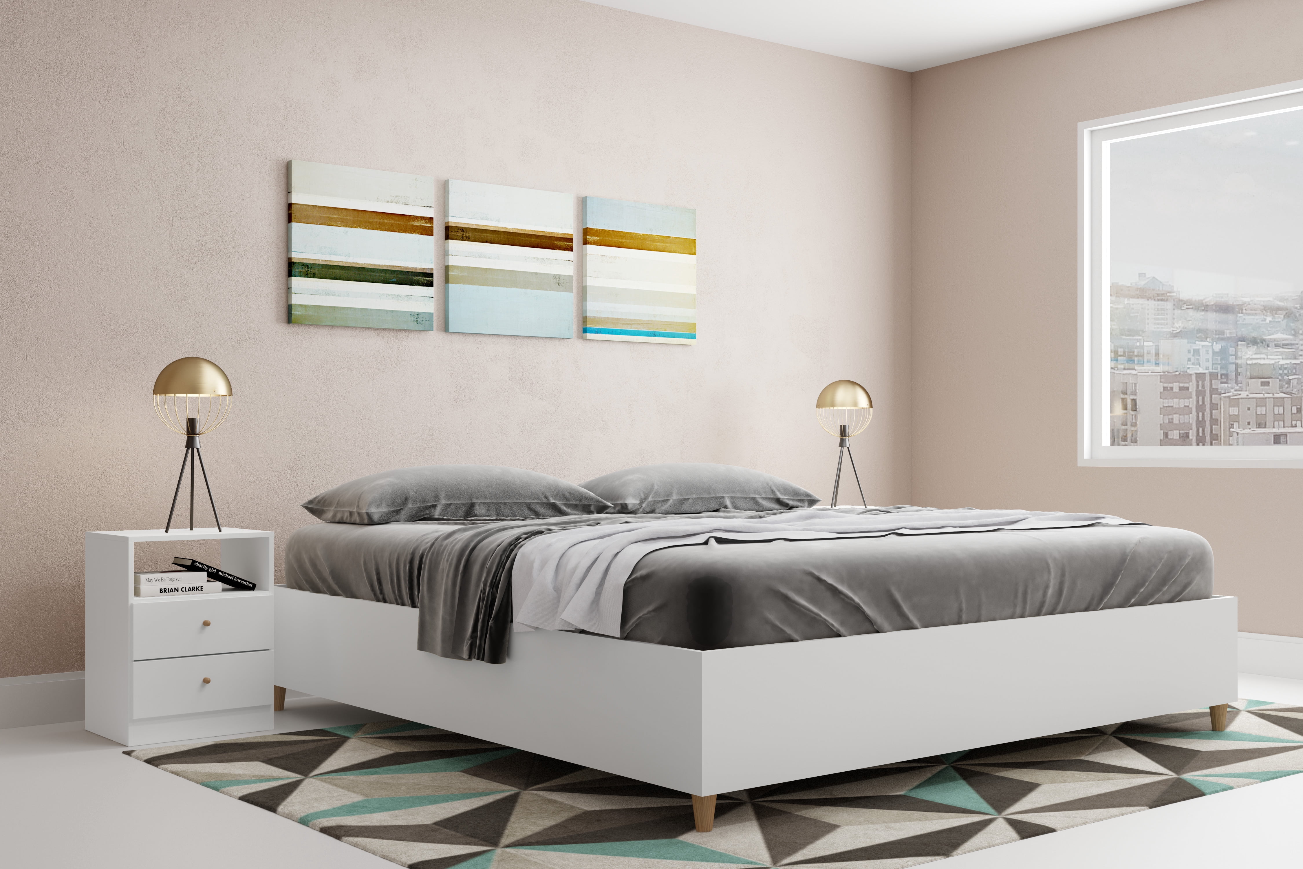 Midtown Concept Norway King Size Bed
