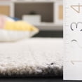thumbnail image 5 of SAFAVIEH Harvest Deloris Solid Area Rug, Light Grey, 9' x 12', 5 of 11