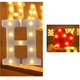 thumbnail image 3 of Lámpara Led Con Letras Del Alfabeto Inglés, Luz Nocturna Única Para Cumpleaños, Bodas, Fiestas De Navidad, Decoración Del Hogar Cateissary HA025570-03, 3 of 6
