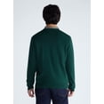 thumbnail image 3 of Free Assembly Men's Crewneck Sweater with Long Sleeves, Midweight, Sizes XS-3XLT, 3 of 6
