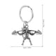 thumbnail image 4 of Llavero de metal con mancuernas para hombre, ideal para fitness, culturismo, coche, billetera, llavero, joyería de levantamiento de pesas para amantes del gimnasio, llavero motivacional para atletas., 4 of 8