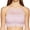 Pink, variant on Summer Embroidery Flower Lace Tube Top Halter Backless Bandeau Bra Breathable Perspective Thin Women Underwear