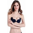 thumbnail image 5 of Sticky Push up Bras for Women & 5 Pairs Nipple Covers Reusable Silicone Adhesive Strapless Stick on Backless, 5 of 7