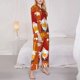 thumbnail image 3 of Balery Happy Thanksgiving Three Gnomes Conjunto de Pijama con Estampado para Mujer, Conjunto de Dos Piezas con Manga Larga, Ropa de Dormir Suave con Bolsillos, Pijamas Cómodos-X-Large, 3 of 7