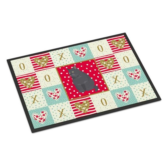 British Shorthair #2 Cat Love Door Mat
