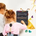 thumbnail image 2 of Shisuyan 1 Set School Sign First Day Chalk Board Letter Chalkboard Double Side Chalkboard with Accessory, 2 of 8