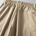 thumbnail image 5 of Aimik Tactical Cargo Shorts for Men Pockets Button Waist Mens Trekking Shorts Summer Quick Dry Sport Shorts for Camping or Outdoor, 5 of 6