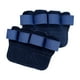 thumbnail image 3 of Almohadillas de agarre de pesas Guantes de ejercicio de protección de la palma de Confort azul, 3 of 8