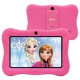 thumbnail image 1 of Contixo 7 pulgadas Kids Learning Tablet, Bluetooth Kids Wireless Headphone y Tablet Bag paquete con aplicaciones aprobadas por el maestro y control para padres -Conjunto rosa Contixo Contixo Kids, 1 of 3
