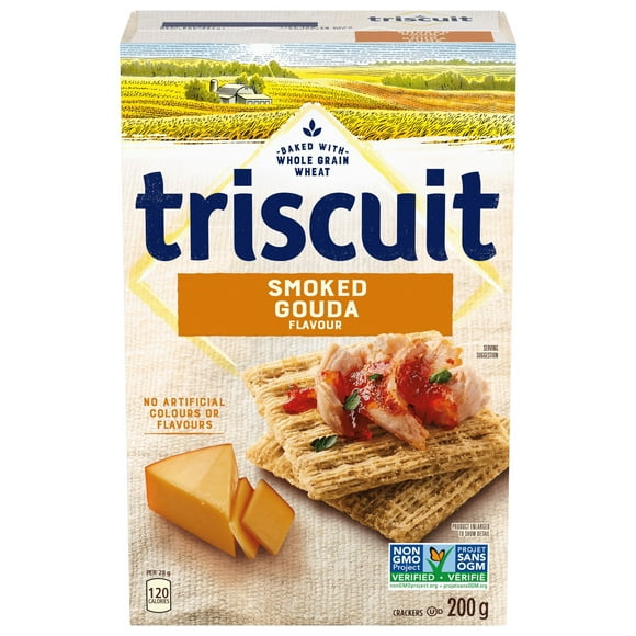 Triscuit Smoked Gouda Snacking Crackers, 200 g