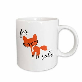 Oh For Fox Sake Mug, Funny Fox Coffee Mugs, Fox gifts, Fox M - Inspire  Uplift