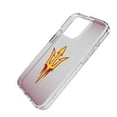 thumbnail image 2 of Arizona State Sun Devils Linen Logo iPhone Clear Case, 2 of 6