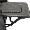thumbnail image 6 of Barara King Home Theater Recliner Chair Sofa with Wide Armrest, 360°Swivel and Rocking Single Recliner for Living Room, Bedroom, Gray, 6 of 9