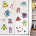 thumbnail image 4 of 1 Sheet Wardrobe Clothes Classification Logo Costume Label Storage Box Stickers Chic Decals Reminder for Girls Apparel, 4 of 6