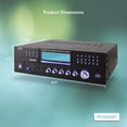 thumbnail image 3 of Receptor amplificador Bluetooth para cine en casa Pyle PD3000BT.5, 3 of 7