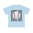 thumbnail image 3 of Retro Baseball Game Day T-Shirt, Baseball Lover Mom Shirt Gift Tee, 3 of 8