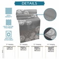 thumbnail image 6 of White Dandelion Table Runner - 36 Inch Long Spring Plants Flowers Vintage Gray Cotton and Linen Blended Dress Scarves Farmhouse Table Runner for Kitchen Dining, Coffee Table, 13" x 36", 6 of 8