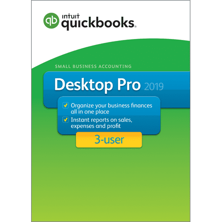 Intuit QuickBooks Desktop Pro 2019 3-User (Email & CD (Quickbooks Pro 2019 Best Price)