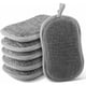 thumbnail image 1 of Esponja para platos JAMW lavable y reutilizable paquete de 8 grises, 1 of 5