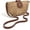 Khaki, variant on Straw Bag Beach Purse Summer Purses for Women Vacation Handbags Woven Crossbody Bags Straw Shoulder Bag