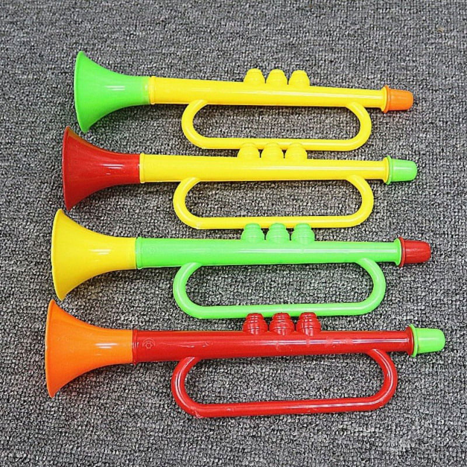 10pcs Kids Trumpet Toys Stage Performance Horn Props Learning