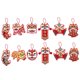 thumbnail image 1 of 2022 Tiger 12pcs / pack Año Nuevo Decoración Nudo chino Adornos colgantes,a Afortunado Sencillez, 1 of 4